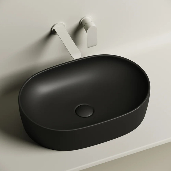 Раковина-чаша Ceramicanova Element 60 см CN6047MB, черный матовый - фото 2