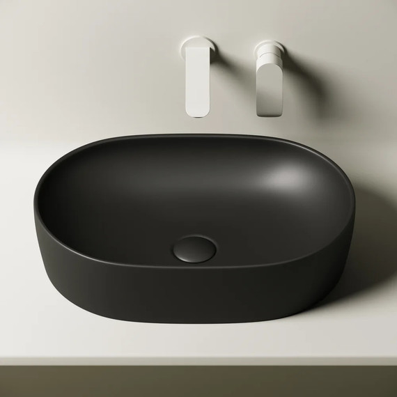 Раковина-чаша Ceramicanova Element 60 см CN6047MB, черный матовый - фото 3