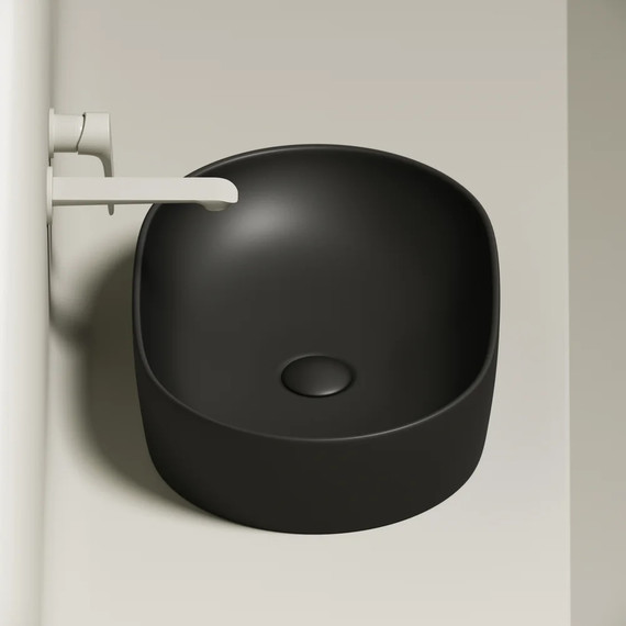 Раковина-чаша Ceramicanova Element 60 см CN6047MB, черный матовый - фото 4