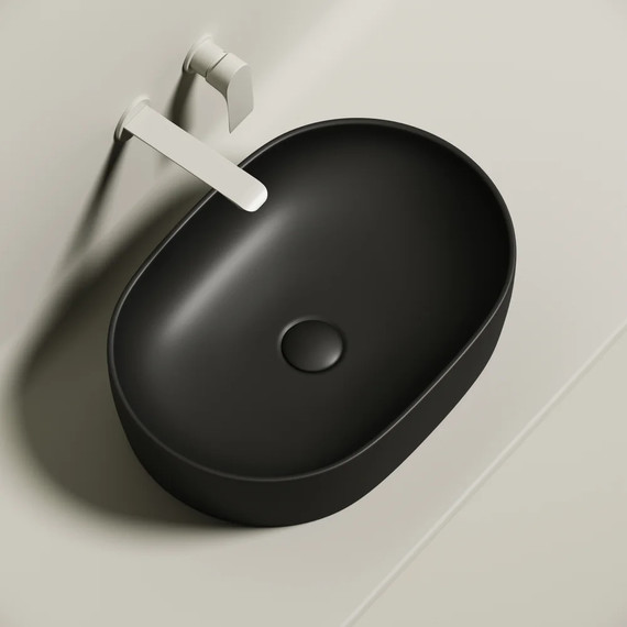 Раковина-чаша Ceramicanova Element 60 см CN6047MB, черный матовый - фото 5
