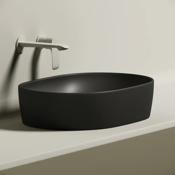 Раковина-чаша Ceramicanova Element 60 см CN6047MB, черный матовый - фото 6