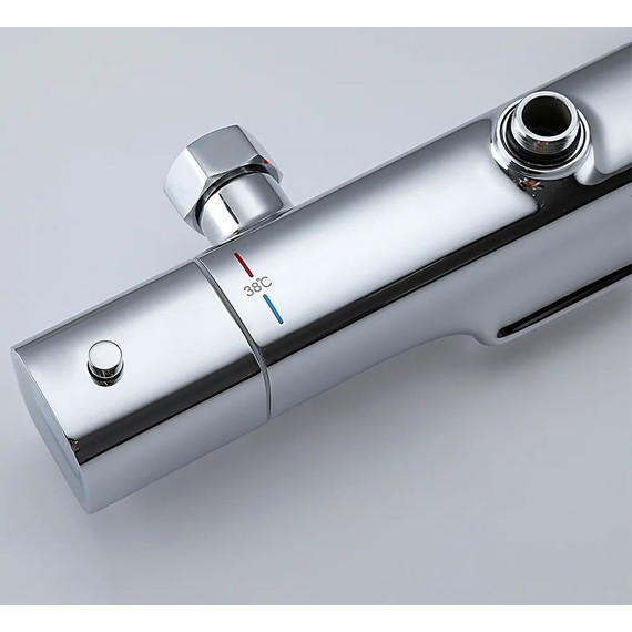 Душевая стойка с термостатом Gappo G2495-71, Цвет производителя: хром - фото 7