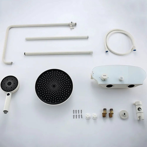 Душевая стойка Gappo G2495-88, белый, Цвет производителя: белый - фото 6