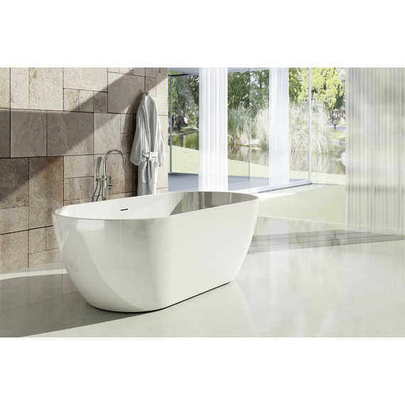 Ванна акриловая Ravak Freedom O 170x80 см XC00100020, Размер - мм: 1700х800 - фото 2