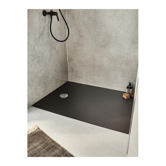 Мраморный поддон Jacob Delafon Tolbiac 120х90 см E6D332RU-NGM, черный матовый - фото, картинка 2 Мраморный поддон Jacob Delafon Tolbiac 120х90 см E6D332RU-NGM, черный матовый - фото 2