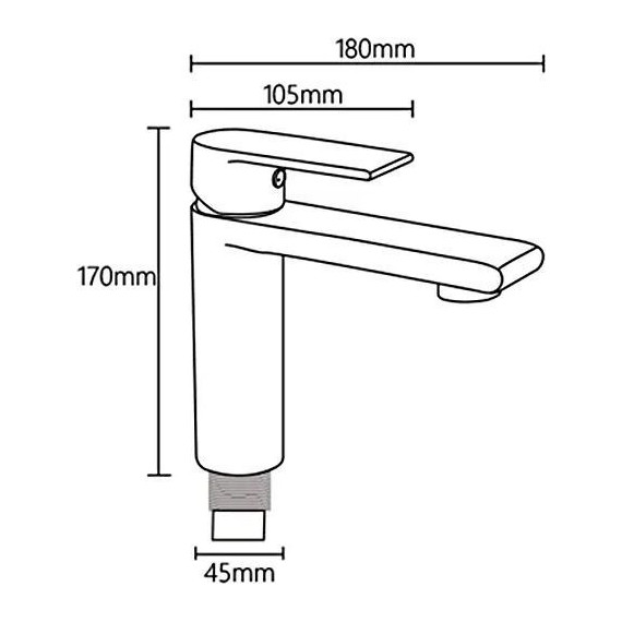 Смеситель для раковины Gappo G1099-20, сатин - фото, картинка 3 Смеситель для раковины Gappo G1099-20, сатин - фото 3