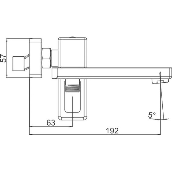 Смеситель для ванны с гарнитуром Gappo G3217-9, оружейная сталь - фото, картинка 2 Смеситель для ванны с гарнитуром Gappo G3217-9, оружейная сталь - фото 2