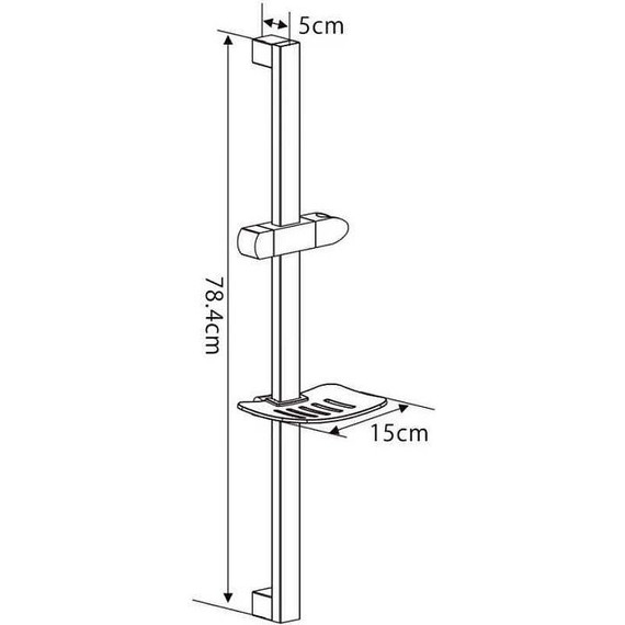 Душевой гарнитур Gappo G8013, черный - фото 7