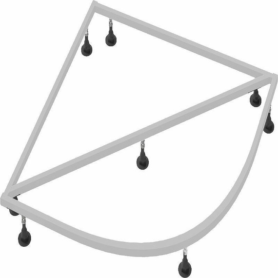 Каркас для душевого поддона Jacob Delafon Tolbiac 100x100 см E6D344RU-NF - фото, картинка 2 Каркас для душевого поддона Jacob Delafon Tolbiac 100x100 см E6D344RU-NF - фото 2