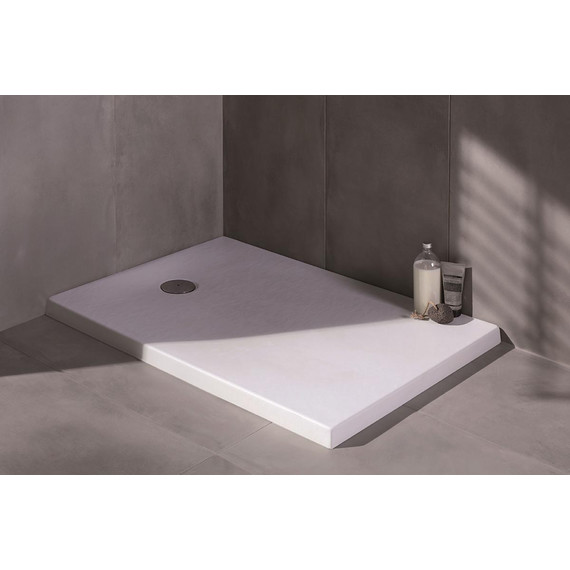 Мраморный поддон Jacob Delafon Tolbiac 100х100 см E6D328RU-WPM, белый матовый - фото 2