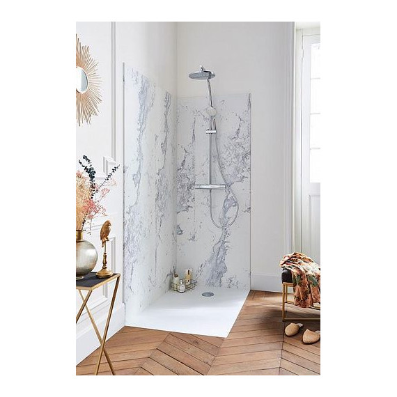 Мраморный поддон Jacob Delafon Tolbiac 140х90 см E6D333RU-WPM, белый матовый - фото, картинка 3 Мраморный поддон Jacob Delafon Tolbiac 140х90 см E6D333RU-WPM, белый матовый - фото 3