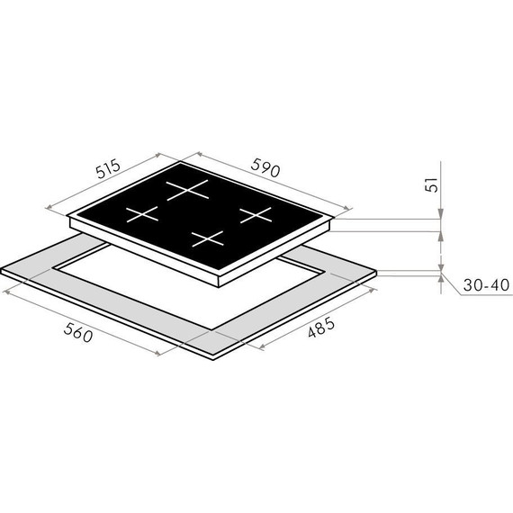 Газовая варочная поверхность Maunfeld EGHG.64.1CB/G - фото 16