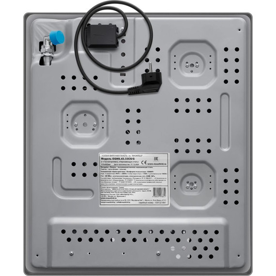 Газовая варочная поверхность Maunfeld EGHS.43.33CS/G - фото, картинка 3 Газовая варочная поверхность Maunfeld EGHS.43.33CS/G - фото 3