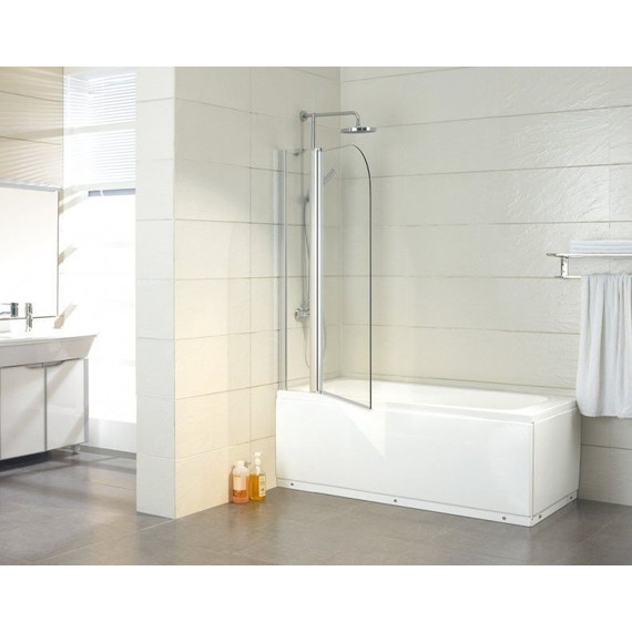 Шторка для ванны Azario Merrit 110х140 см AZ-NF6221 1100, хром/прозрачное - фото, картинка 3 Шторка для ванны Azario Merrit 110х140 см AZ-NF6221 1100, хром/прозрачное - фото 3