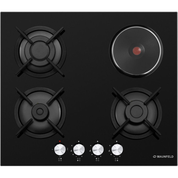 Комбинированная варочная панель Maunfeld EEHG.64.13CB/KG (чёрное стекло) - фото 2