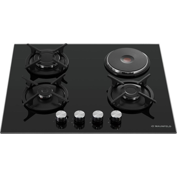 Комбинированная варочная панель Maunfeld EEHG.64.13CB/KG (чёрное стекло) - фото 4