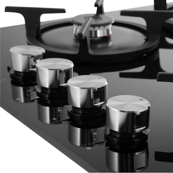 Комбинированная варочная панель Maunfeld EEHG.64.13CB/KG (чёрное стекло) - фото 8