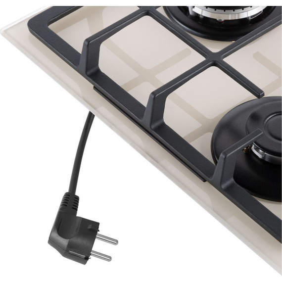 Газовая варочная поверхность Maunfeld EGHG.43.33CBG.R/G (бежевое стекло) - фото 8