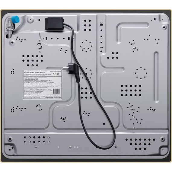 Газовая варочная поверхность Maunfeld EGHG.64.63CBG.R/G (бежевое стекло) - фото 3