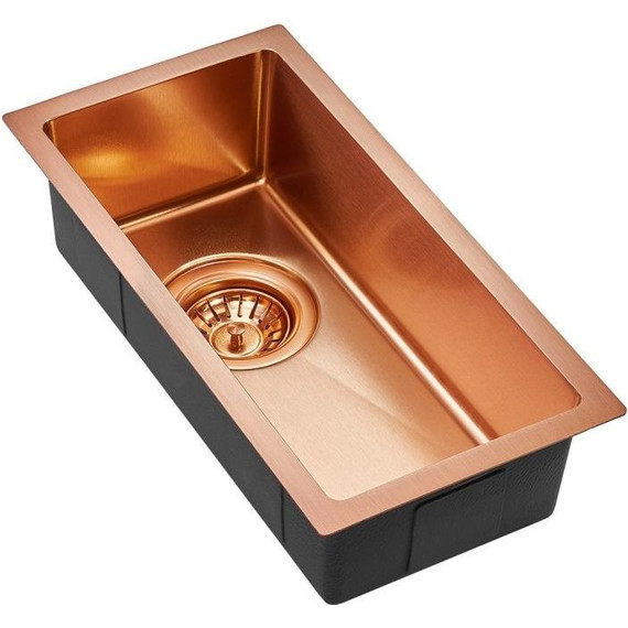 Кухонная мойка Emar EMB-126A PVD Nano Coppery 1 мм, медь, Цвет производителя: медь - фото 