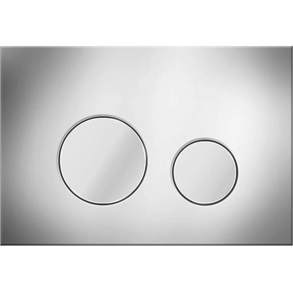 Кнопка смыва Veconi Round VFR002CH, хром глянец - фото 
