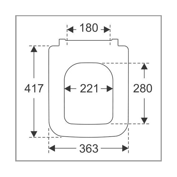 Сиденье с крышкой для унитаза Villeroy&Boch Finion микролифт 9M88S1R1 - фото 2