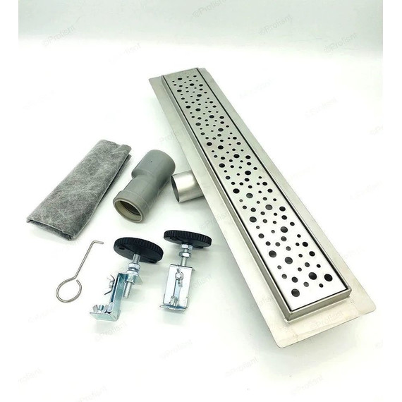 Трап Zeissler BAD415502 55 см, нержавеющая сталь - фото 2