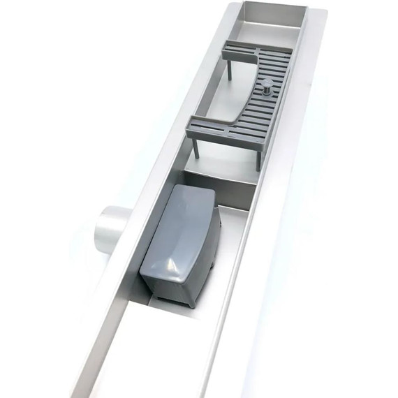 Трап Zeissler BAD415502 55 см, нержавеющая сталь - фото 5