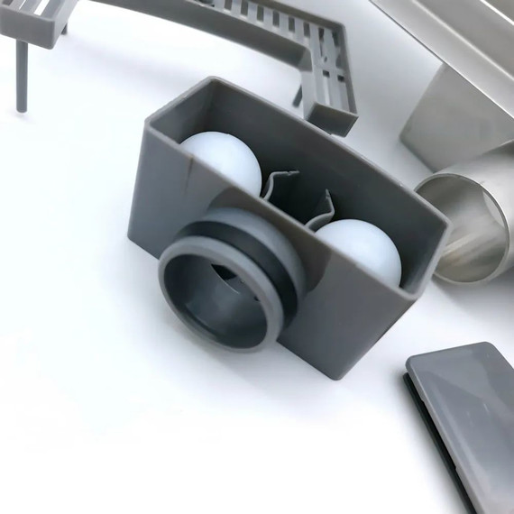 Трап Zeissler BAD415502 55 см, нержавеющая сталь - фото 6