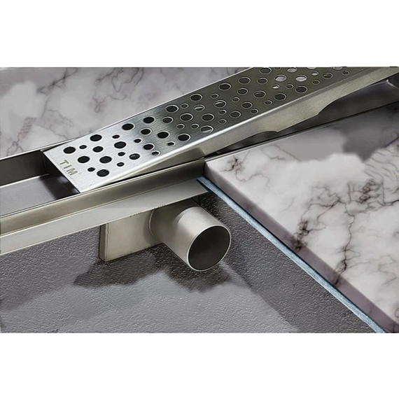 Трап Zeissler BAD416502 65 см, нержавеющая сталь - фото 8