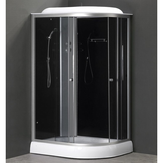 Душевая кабина Loranto 120х80 см CS-66121L G 120, хром/прозрачное - фото 2