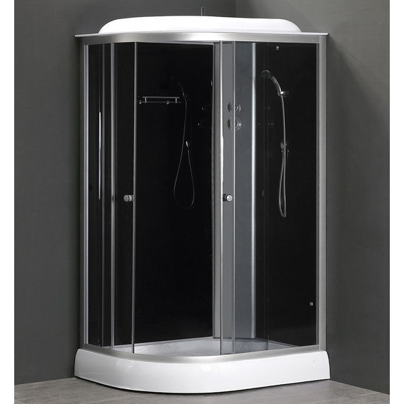 Душевая кабина Loranto 120х80 см CS-66121R G 120, хром/прозрачное - фото 2