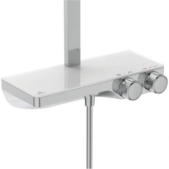 Душевая стойка с термостатом Ideal Standard Ceratherm S200 A7332AA - фото, картинка 2 Душевая стойка с термостатом Ideal Standard Ceratherm S200 A7332AA - фото 2