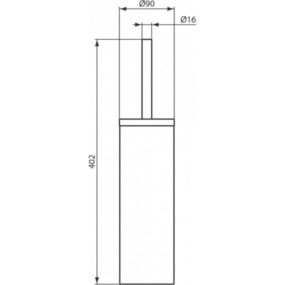 Ёршик для унитаза Ideal Standard IOM A9108MY - фото 4
