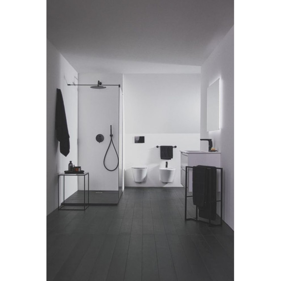 Душевая система для душа Ideal Standard Ceraline Silk Black BD192XG, черный матовый - фото 3