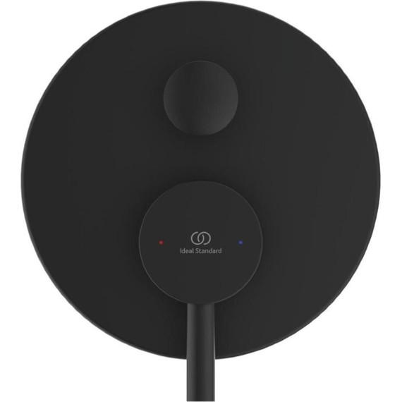 Душевая система для душа Ideal Standard Ceraline Silk Black BD193XG, черный матовый - фото 13