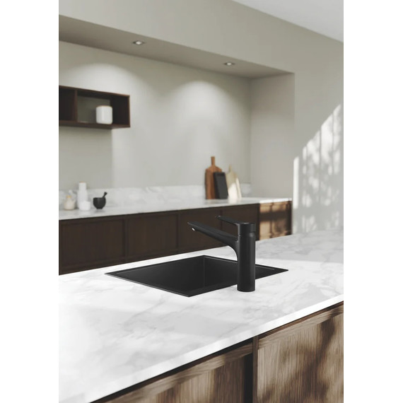 Смеситель для кухни Kludi Mix 329043975, черный матовый - фото 4