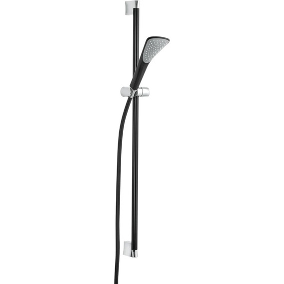 Душевой гарнитур Kludi Fizz 1S 6764087-00, черный матовый - фото 