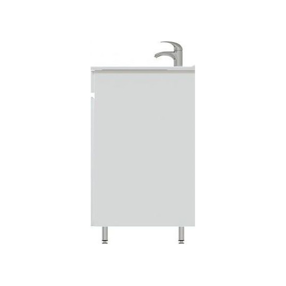 Тумба напольная с раковиной Mirsant Next 70 см, белый - фото, картинка 3 Тумба напольная с раковиной Mirsant Next 70 см, белый - фото 3