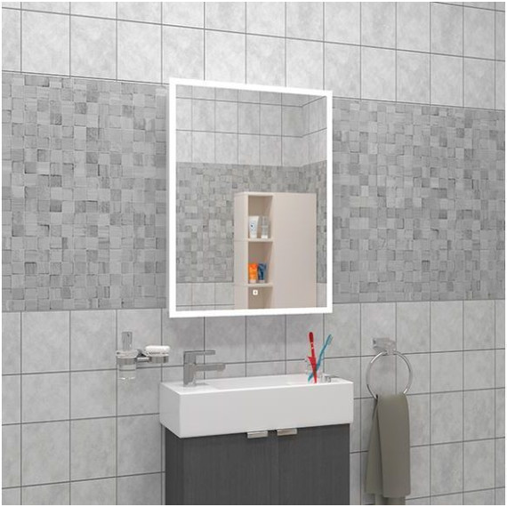 Зеркало-шкаф Mirsant Arena 60/1 60 см R - фото 5