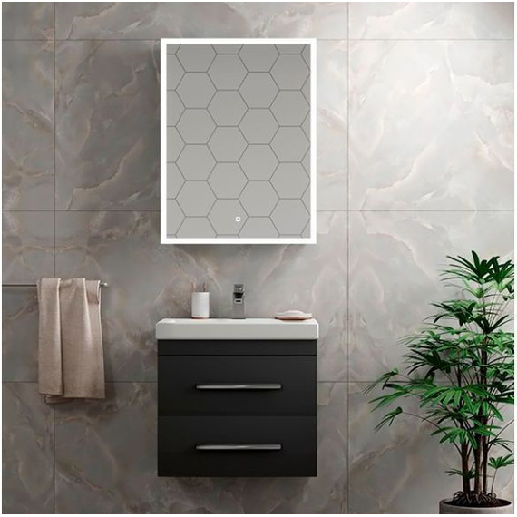 Зеркало-шкаф Mirsant Arena 60/1 60 см R - фото 6