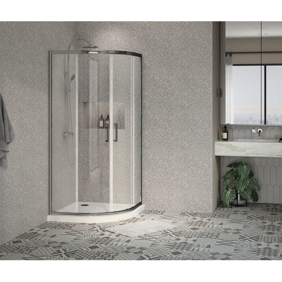 Душевое ограждение Azario Ostin 90x90 см AZ-121 S А, хром/прозрачное - фото 5