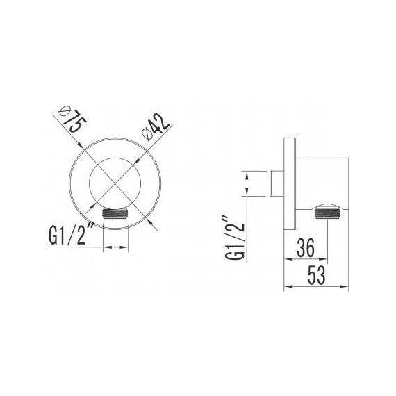 Шланговое подсоединение Lemark LM3783GM, графит - фото 2