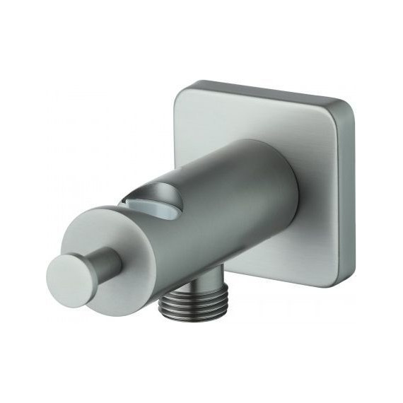 Шланговое подсоединение с держателем Lemark LM3785GM, графит - фото 