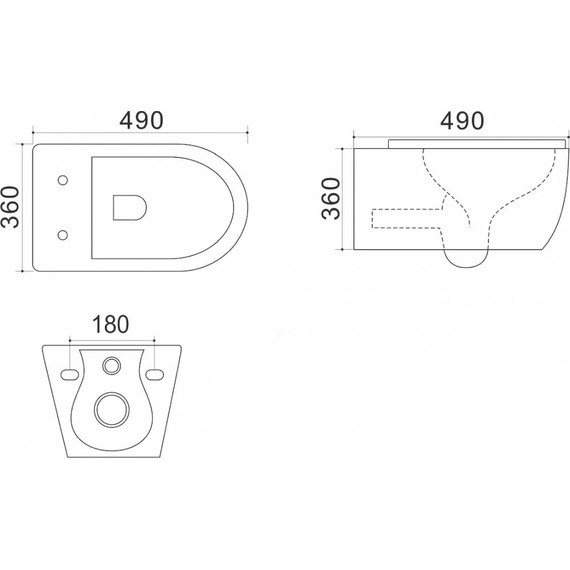 Инсталляция с подвесным унитазом комплект: Grohe Rapid SL 38772001 с подвесным безободковым унитазом Azario Geno AZ2196D сиденье микролифт, крепление, кнопка смыва хром - фото, картинка 9 Инсталляция с подвесным унитазом комплект: Grohe Rapid SL 38772001 с подвесным безободковым унитазом Azario Geno AZ2196D сиденье микролифт, крепление, кнопка смыва хром - фото 9