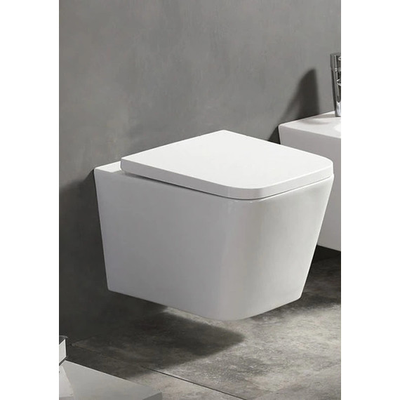 Инсталляция с подвесным унитазом комплект: Grohe Rapid SL 38772001 с подвесным безободковым унитазом Azario Nova AZ2216 сиденье микролифт, крепление, кнопка смыва хром - фото, картинка 3 Инсталляция с подвесным унитазом комплект: Grohe Rapid SL 38772001 с подвесным безободковым унитазом Azario Nova AZ2216 сиденье микролифт, крепление, кнопка смыва хром - фото 3