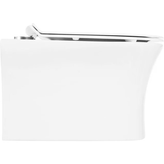 Инсталляция с подвесным унитазом комплект: Grohe Rapid SL 38772001 с подвесным безободковым унитазом Belbagno Ancona BB1224CHR-SM сиденье микролифт, крепление, кнопка смыва хром - фото 11