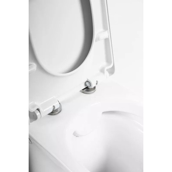 Инсталляция с подвесным унитазом комплект: Grohe Rapid SL 38772001 с подвесным безободковым унитазом Belbagno Ancona BB1224CHR-SM сиденье микролифт, крепление, кнопка смыва хром - фото 15