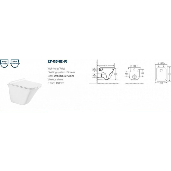 Инсталляция с подвесным унитазом комплект: Grohe Rapid SL 38772001 с подвесным безободковым унитазом Azario Felice 0054 сиденье микролифт, крепление, кнопка смыва хром - фото, картинка 9 Инсталляция с подвесным унитазом комплект: Grohe Rapid SL 38772001 с подвесным безободковым унитазом Azario Felice 0054 сиденье микролифт, крепление, кнопка смыва хром - фото 9