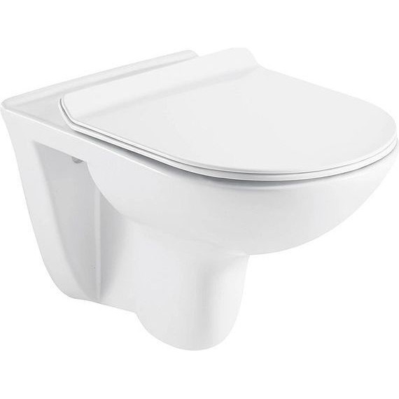 Инсталляция Cersanit Black с подвесным безободковым унитазом Azario Pavia 2142 - фото 2